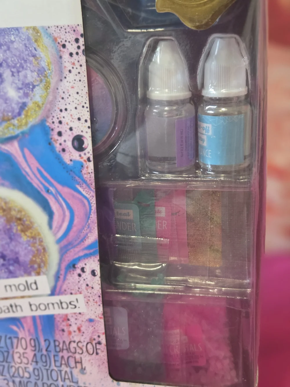 Youniverse Scented Diy Crystal Bath Bombs - Purple